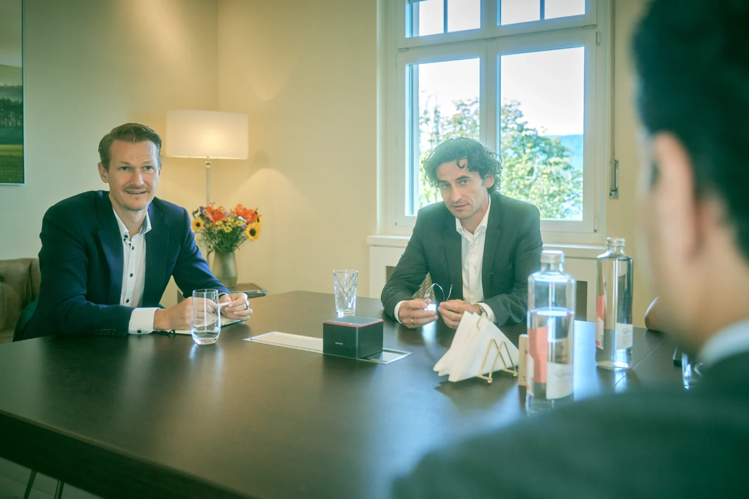 Serene lakeside view representing our holistic treatment approach