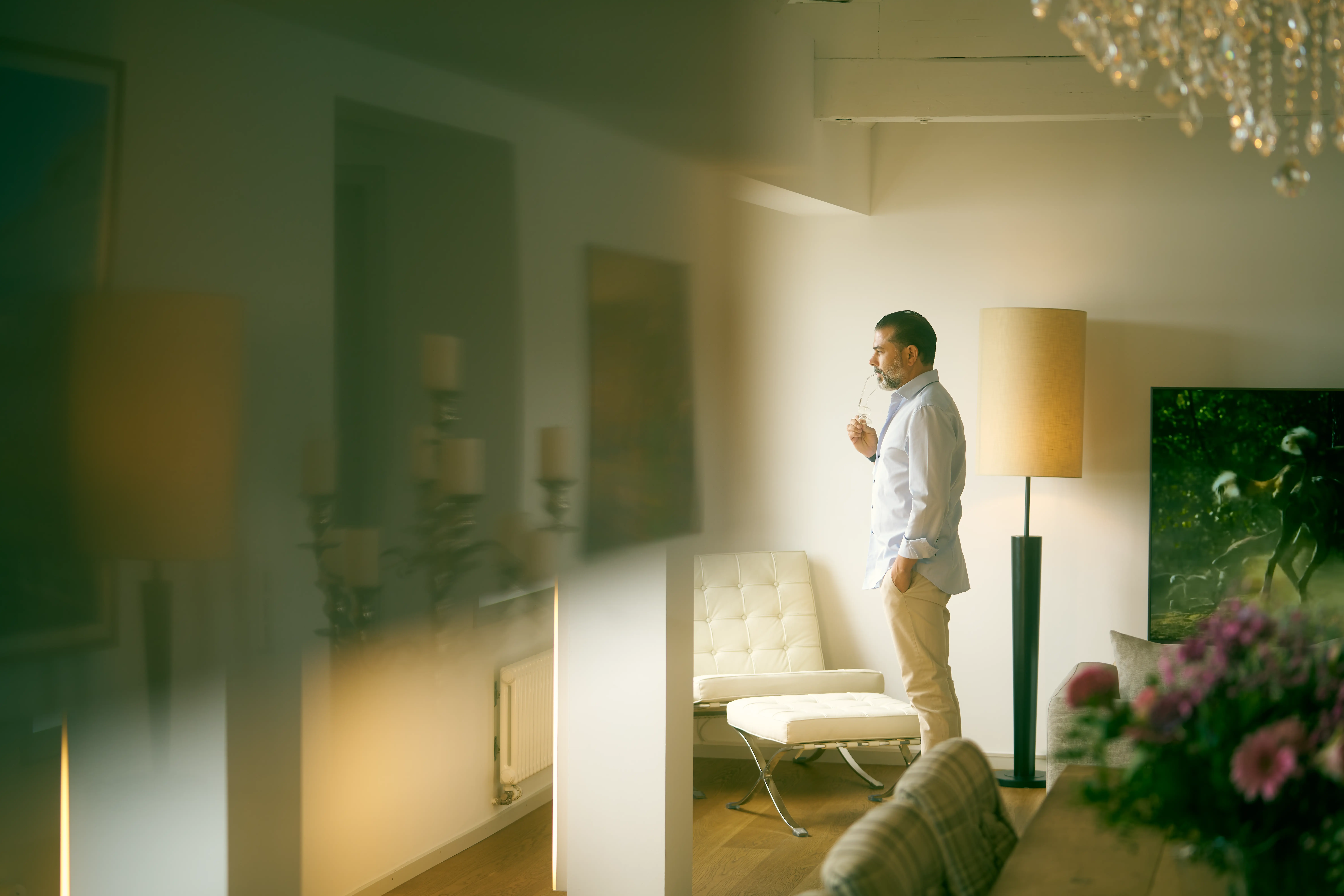 Person interacting with a horse during equine therapy session at Paracelsus Recovery
