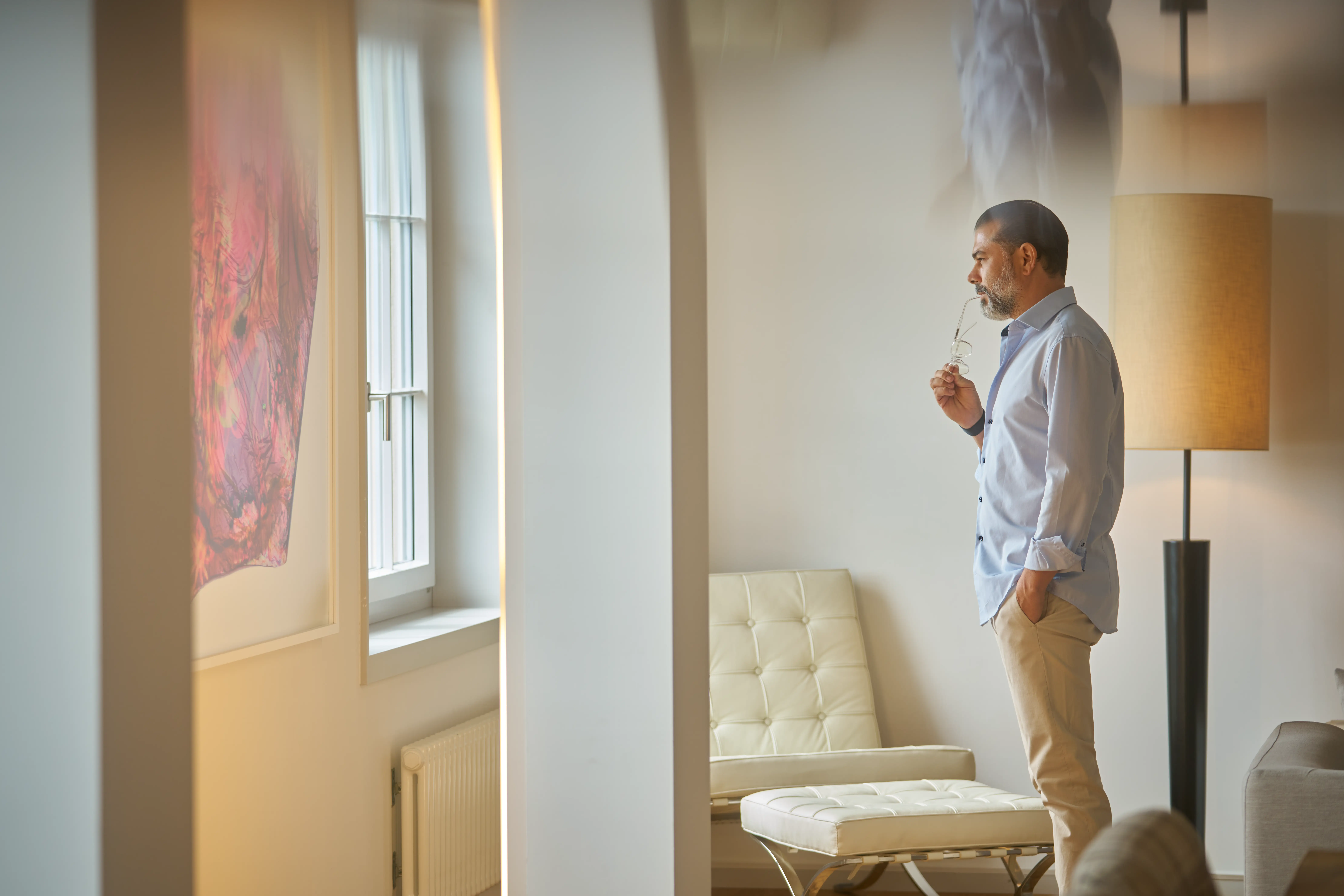Living area detail at Harmonia residence