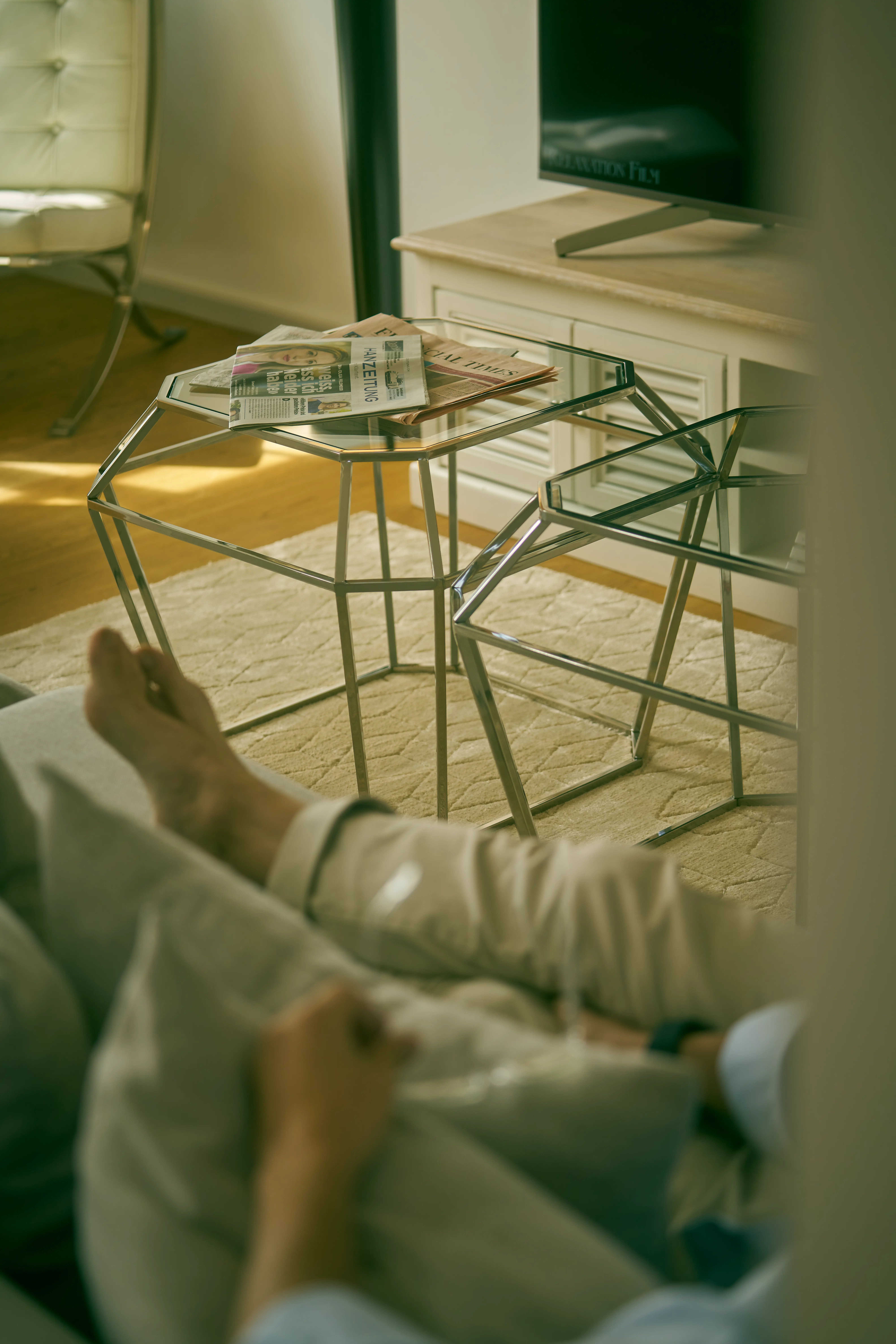 Elegant bedroom at Harmonia residence