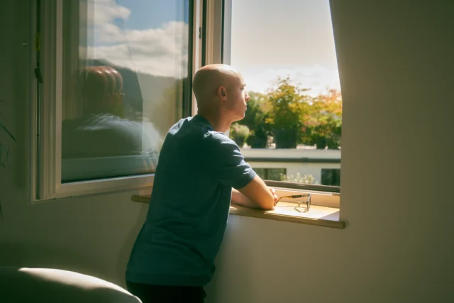 Luxury treatment facility interior