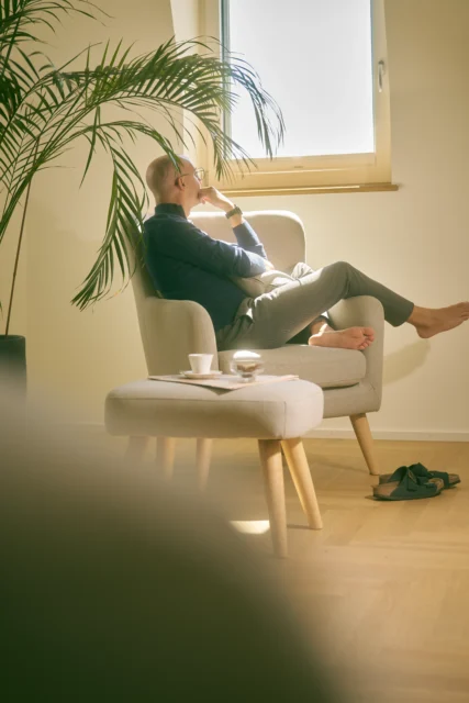 Private therapy room at Paracelsus Recovery for borderline personality disorder treatment