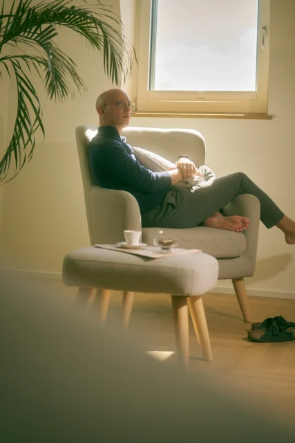 Luxury treatment facility interior