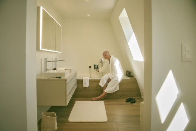 Luxury treatment room at Paracelsus Recovery in Zurich