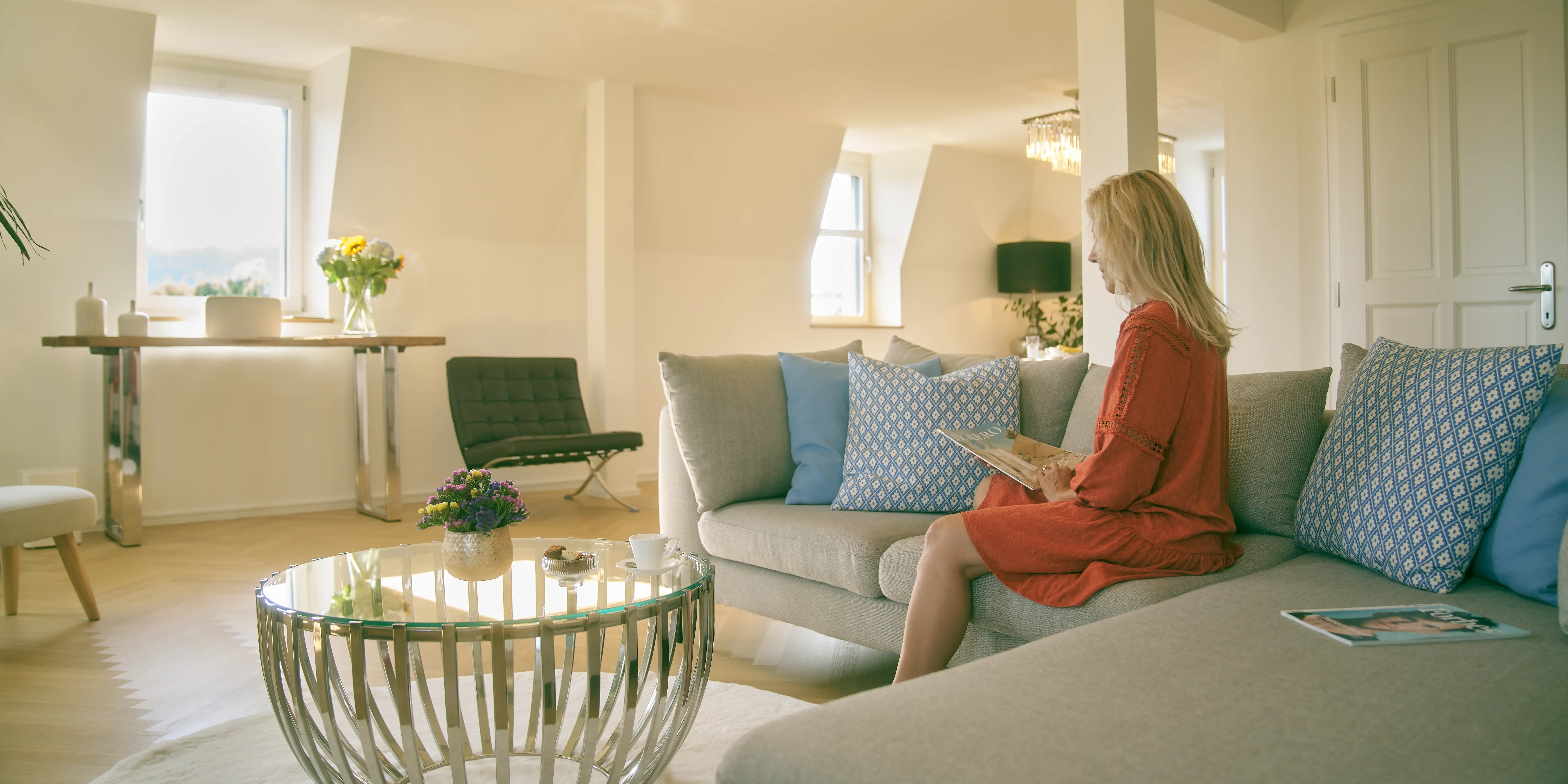 Paracelsus Recovery luxury penthouse overlooking Lake Zurich