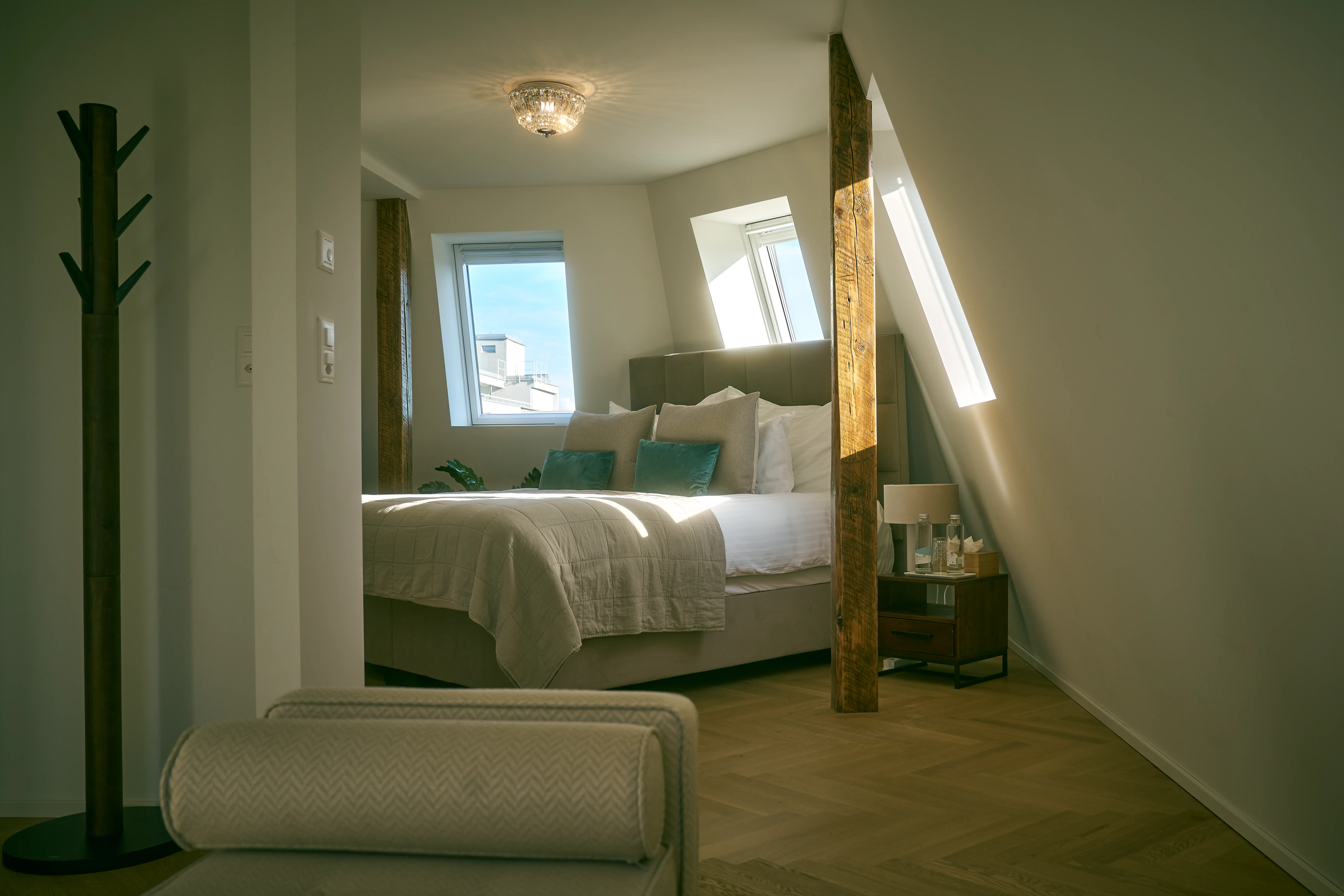 Luxury treatment facility interior