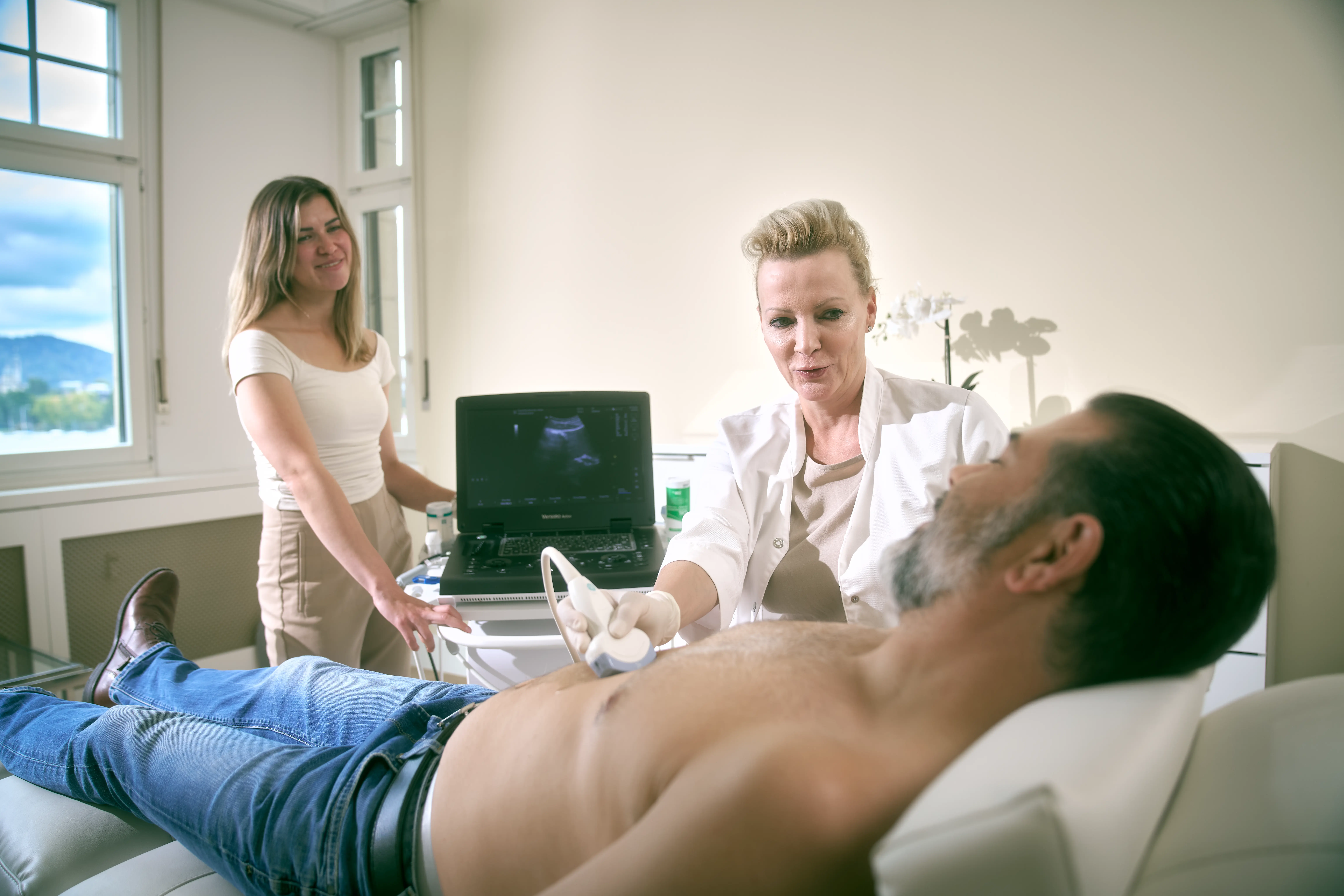 Serene treatment environment