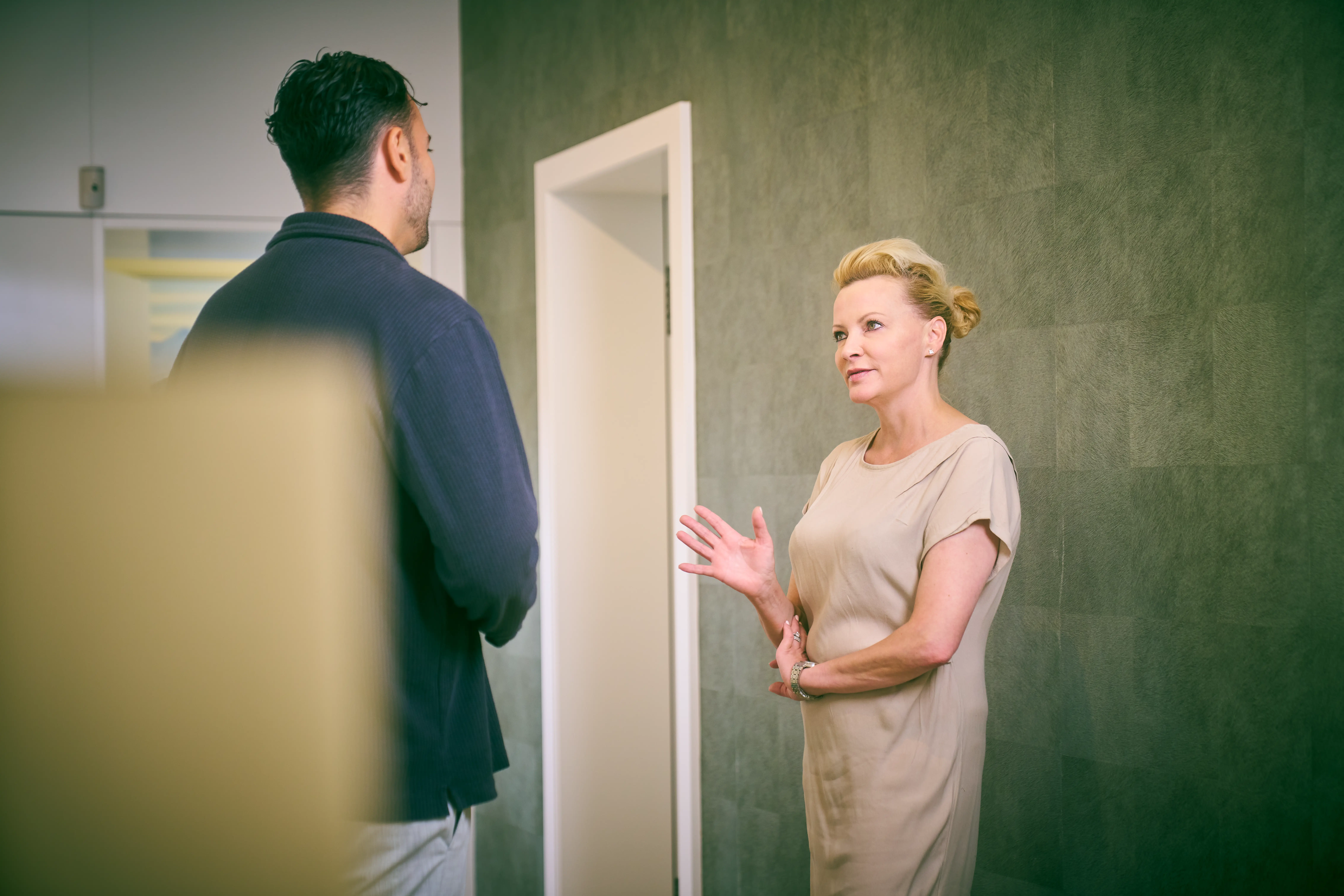 Paracelsus Recovery clinicians providing one-to-one treatment support