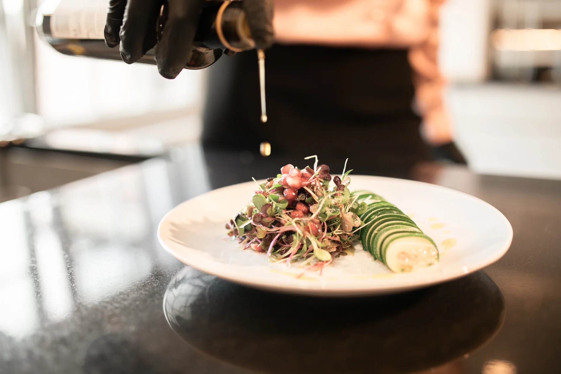 Haute cuisine dining experience at Paracelsus Recovery