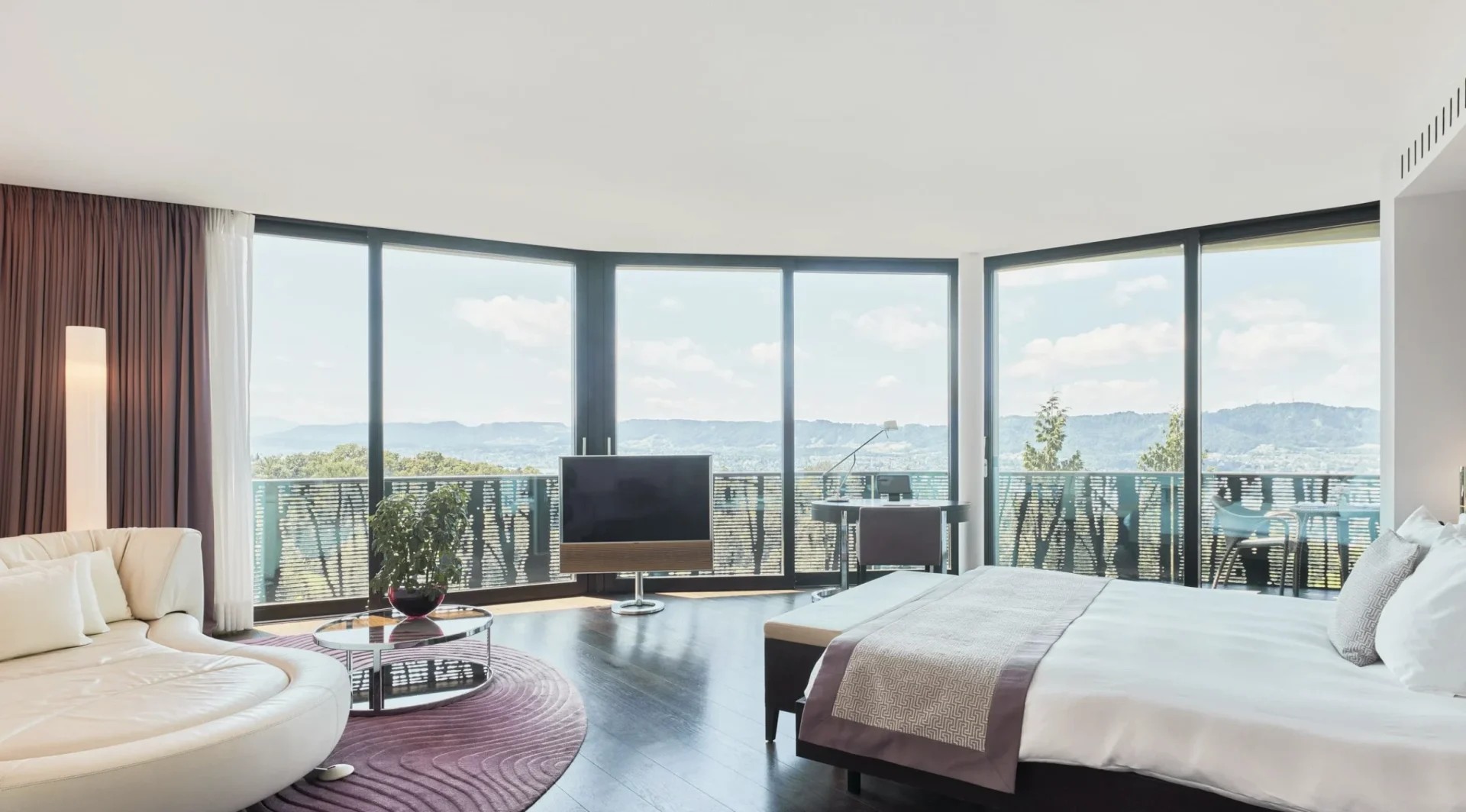 Suite at The Dolder Grand with Zurich view