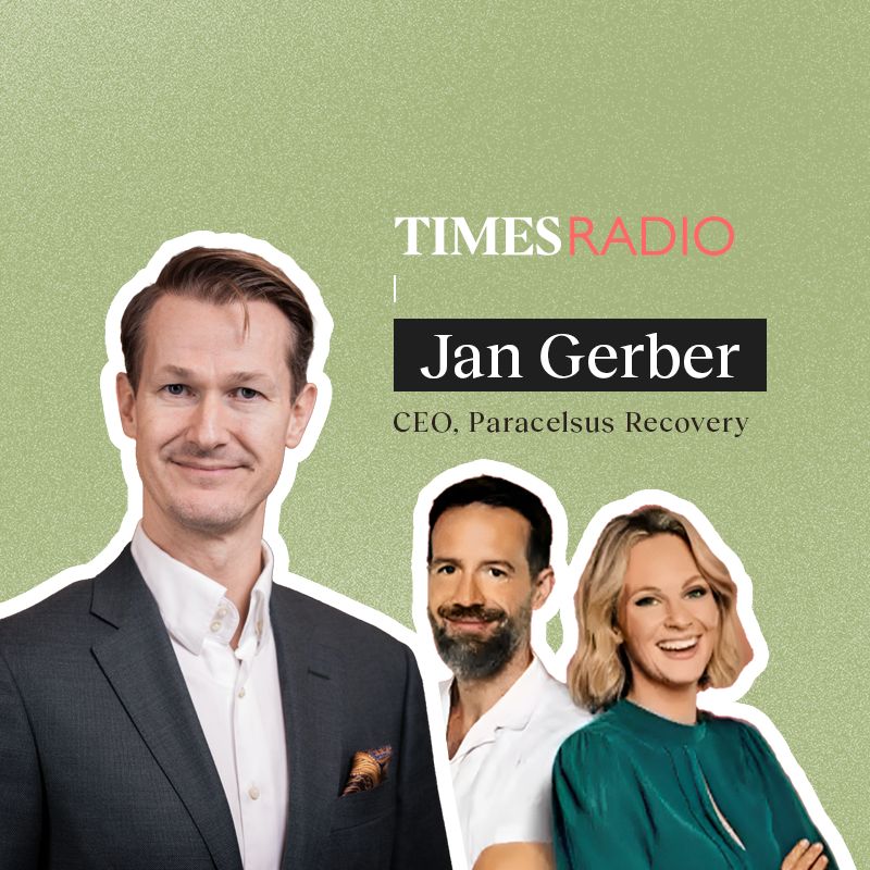 Jan Gerber on Times Radio discussing longevity fixation syndrome